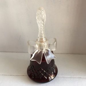 Avon vintage crystal song bell